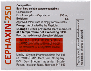 Cephaxin 250 Capsule 10
